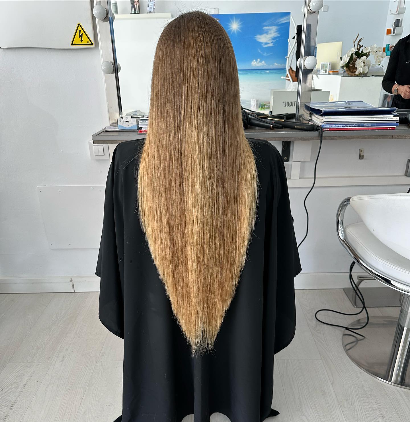 Ombré largo degradado